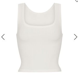 - Skims COTTON RIB TANK